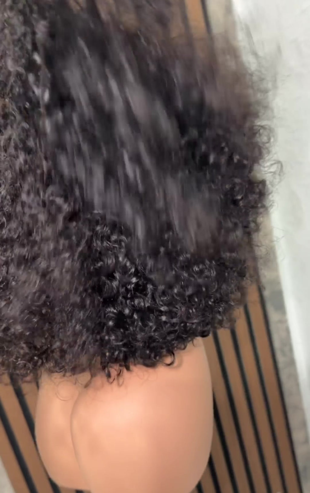 Afro natural kinky